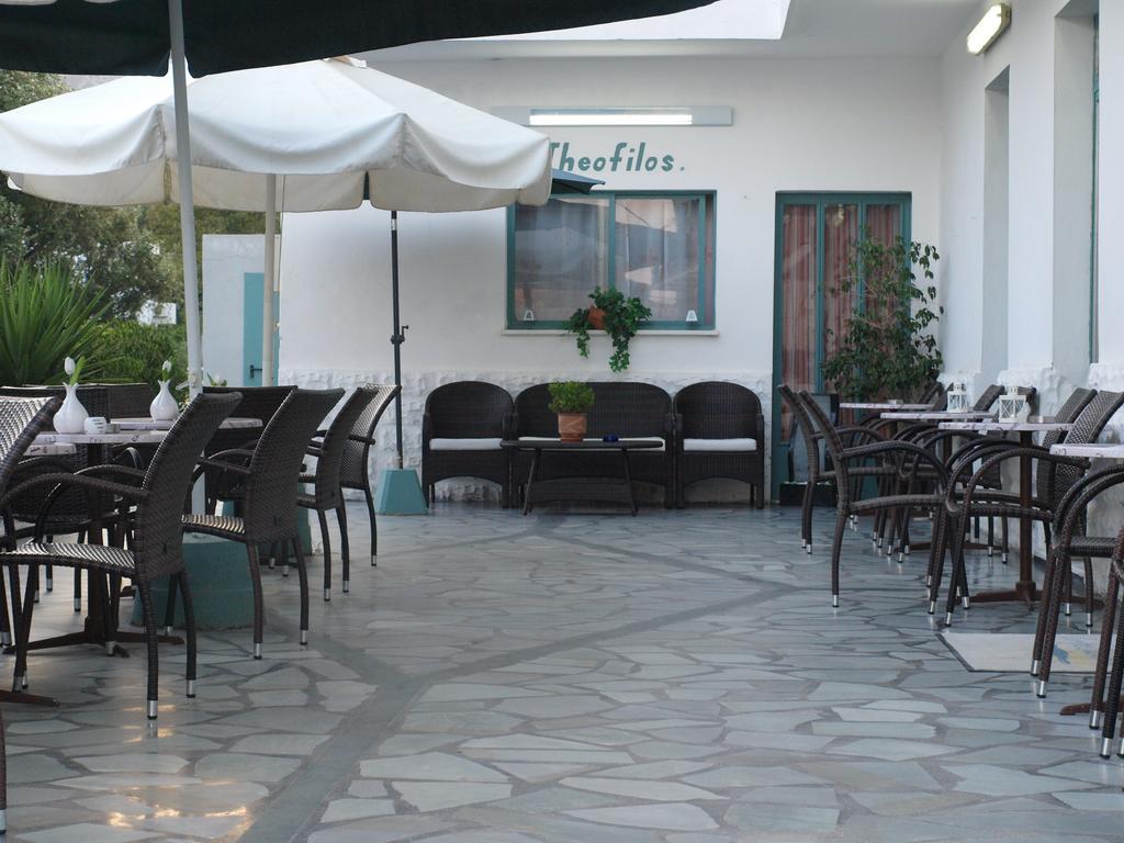 Serifos Beach Hotel リバディオン エクステリア 写真