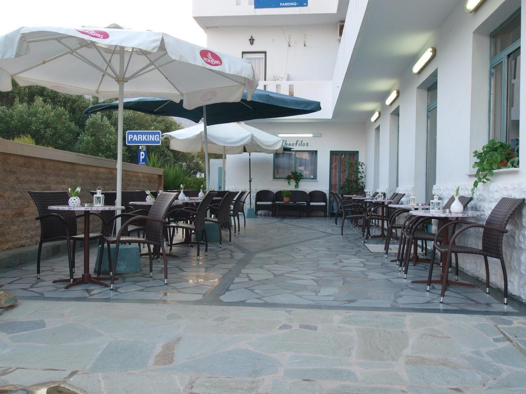 Serifos Beach Hotel リバディオン エクステリア 写真